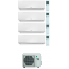 CONDIZIONATORE DAIKIN PERFERA WALL QUADRI SPLIT 7000+7000+7000+7000 BTU WI-FI INVERTER R32 4MXM80N A+++