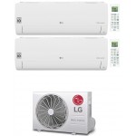 CONDIZIONATORE LG LIBERO SMART WIFI R32 DUAL SPLIT INVERTER 9000+9000 BTU MU2R17 / MU2RW17 A+++