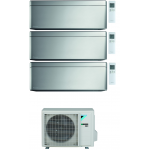 CONDIZIONATORE DAIKIN STYLISH SILVER WI-FI TRIAL SPLIT 7000+9000+9000 BTU INVERTER GAS R-32 3MXM52N A+++