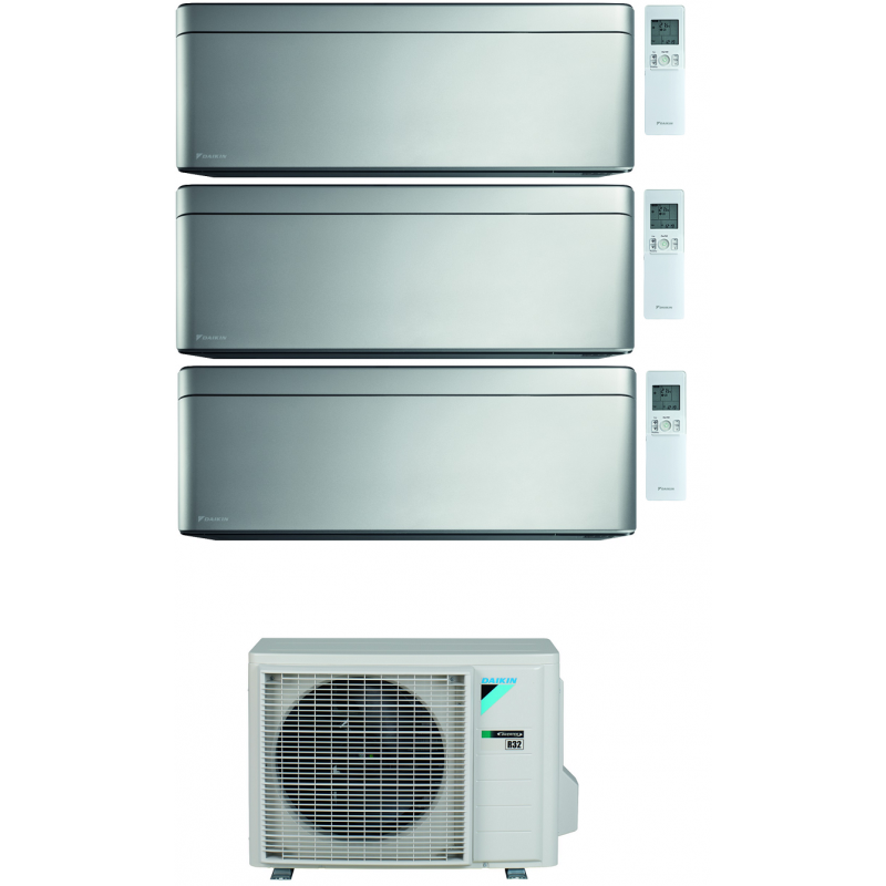 condizionatore daikin stylish silver wi fi trial split 700090009000 btu inverter gas r 32 3mxm52n