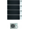 CONDIZIONATORE DAIKIN STYLISH TOTAL BLACK WI-FI QUADRI SPLIT 7000+7000+7000+7000 BTU INVERTER GAS R-32 4MXM68N A+++