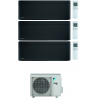 CONDIZIONATORE DAIKIN STYLISH TOTAL BLACK WI-FI TRIAL SPLIT 7000+7000+7000 BTU INVERTER GAS R-32 3MXM40N A+++