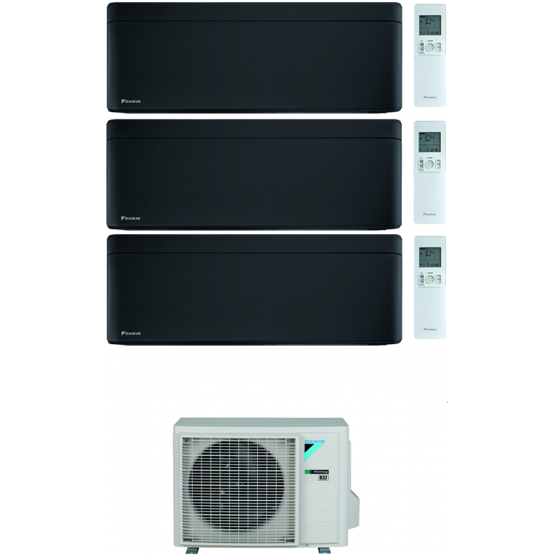 condizionatore daikin stylish total black wi fi trial split 700070007000 btu inverter gas r 32 3mxm40n