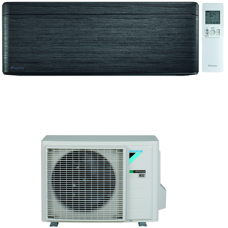 condizionatore daikin stylish real blackwood wi fi 18000 btu monosplit inverter r32 ftxa50bt