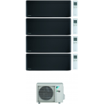 CONDIZIONATORE DAIKIN STYLISH TOTAL BLACK WI-FI QUADRI SPLIT 7000+7000+7000+15000 BTU INVERTER GAS R-32 4MXM68N A+++