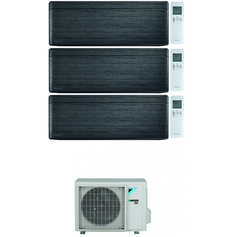 condizionatore daikin stylish real blackwood wi fi trial split 700090009000 btu inverter r32 3mxm40n