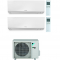 condizionatore daikin perfera wall dual split 1200015000 btu wi fi inverter r32 2mxm50n