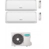 CONDIZIONATORE HISENSE DUAL SPLIT ENERGY PRO 12000+12000 BTU WIFI INVERTER 2AMW52U4RXC A++