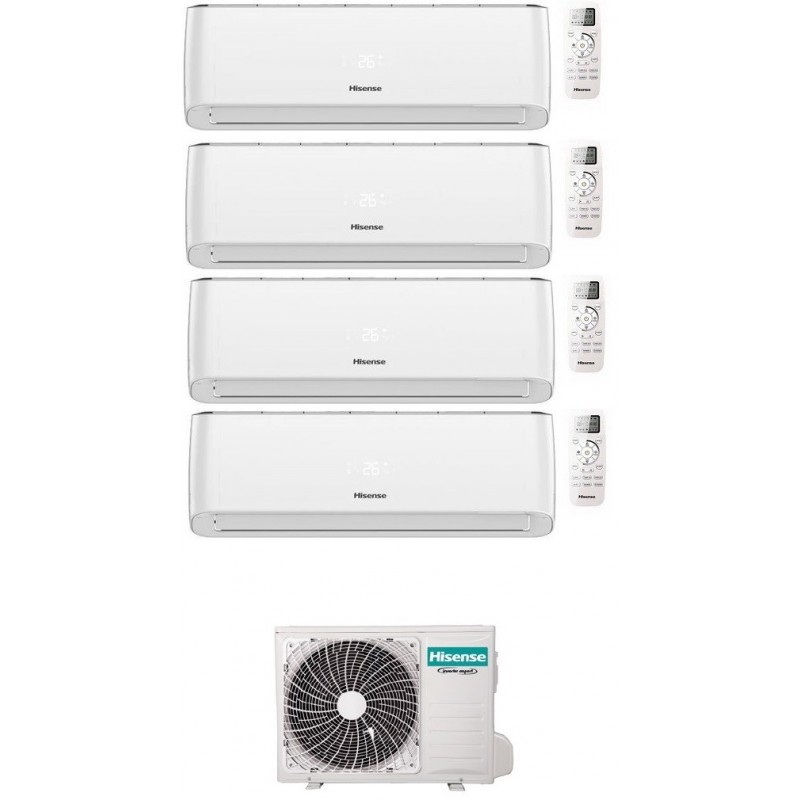 condizionatore hisense quadri split energy pro 9000900090009000 btu wifi inverter 4amw81u4raa