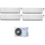 CONDIZIONATORE TOSHIBA QUADRI SPLIT SEIYA 7000+7000+7000+18000 BTU INVERTER RAS-4M27U2AVG-E A++