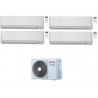 CONDIZIONATORE TOSHIBA QUADRI SPLIT SEIYA 7000+7000+7000+18000 BTU INVERTER RAS-4M27U2AVG-E A++