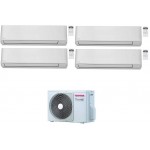 CONDIZIONATORE TOSHIBA QUADRI SPLIT SEIYA 7000+9000+12000+12000 BTU INVERTER RAS-4M27U2AVG-E A++