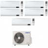 CONDIZIONATORE SAMSUNG PENTA SPLIT WINDFREE AVANT 7000+7000+7000+7000+7000 BTU WIFI INVERTER AJ100TXJ5KG A++