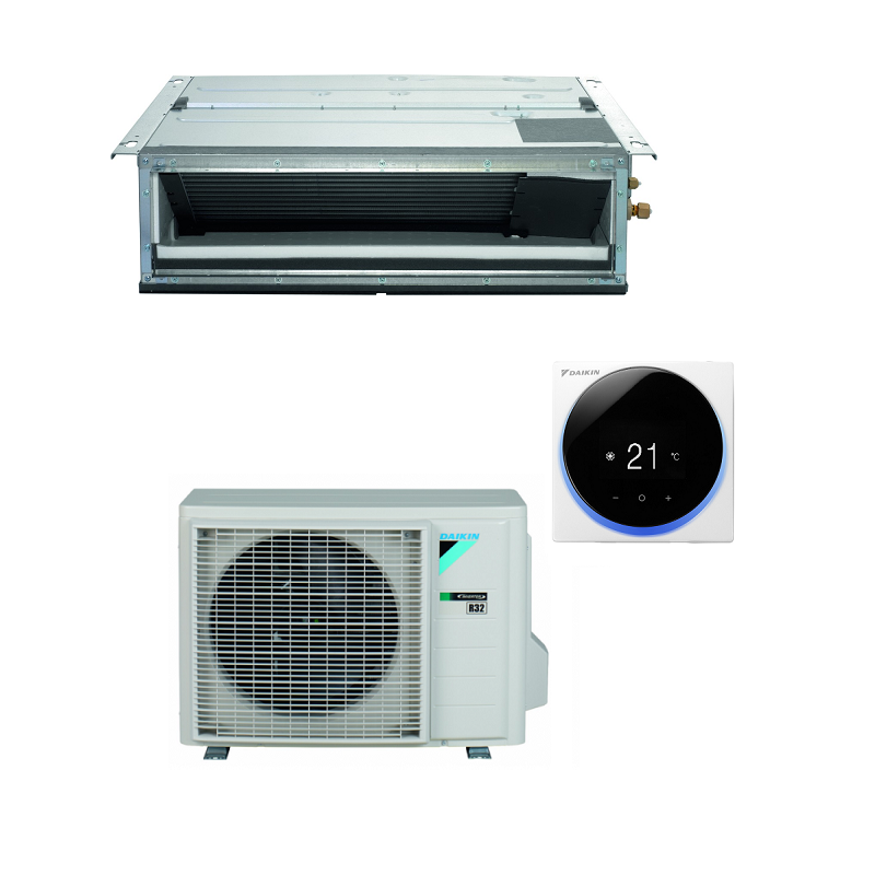 condizionatore daikin canalizzato ultrapiatto 9000 btu monosplit inverter r32 fdxm25f9