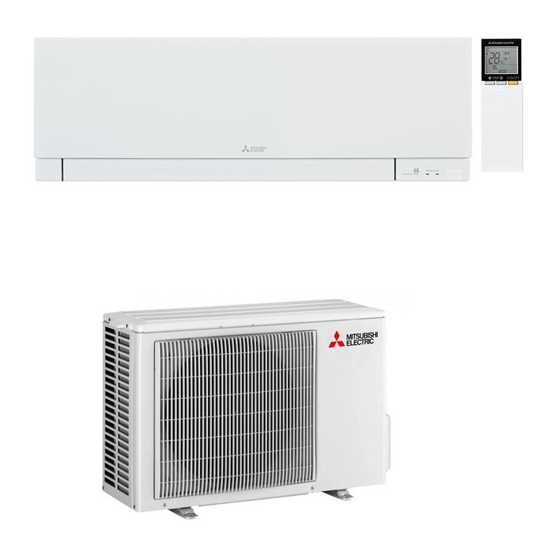 condizionatore mitsubishi kirigamine zen bianco 9000 btu msz ef25vgkw monosplit inverter wifi integrato r 32