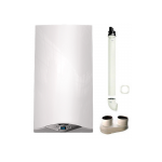 CALDAIA ARISTON CARES PREMIUM 30 EU2 30 KW CAMERA STAGNA A CONDENSAZIONE + KIT FUMI OMAGGIO