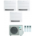 condizionatore daikin trial split a pavimento perfera floor 90001200018000 btu wifi inverter 3mxm68n