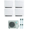 condizionatore daikin quadri split a pavimento perfera floor 9000120001200012000 btu wifi inverter 4mxm80n