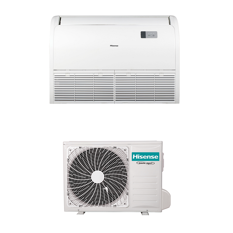 condizionatore hisense pavimento soffitto 36000 btu inveter monosplit auv105ur4rb4