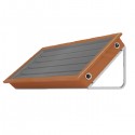 pannello solare pleion ego 110 r circolazione naturale 105 litri rosso coppo per tetto piano e inclinato 1020001101