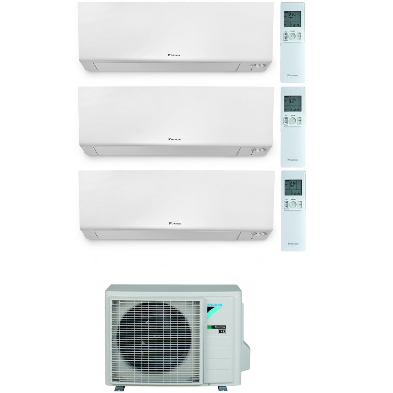 condizionatore daikin perfera wall trial split 500050005000 btu wi fi inverter r32 3mxm40n