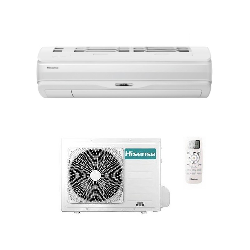 condizionatore hisense silentium pro wi fi 9000 btu monosplit inverter r32 a