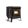 STUFA A PELLET LA NORDICA EXTRAFLAME TEODORA EVO 8 KW IN GHISA COLORE NERO AD ARIA