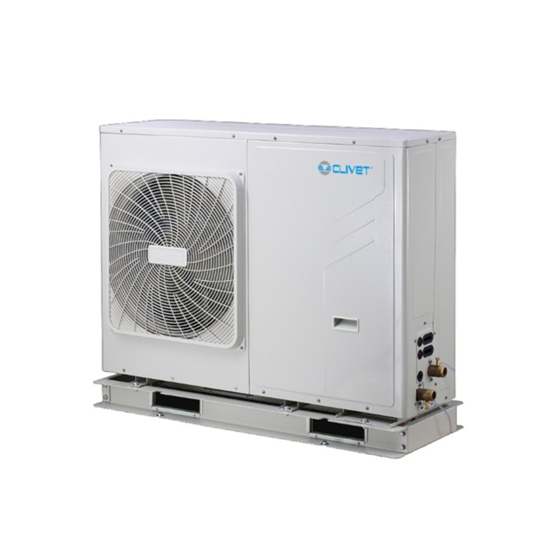 pompa di calore clivet wsan ymi elfoenergy edge evo r 32 chiller 67 kw monofase inverter con modulo idronico a