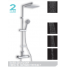 NIKLES COLONNA DOCCIA FRESH SL SHOWER SYSTEM 7 SOFFIONE QUADRATO