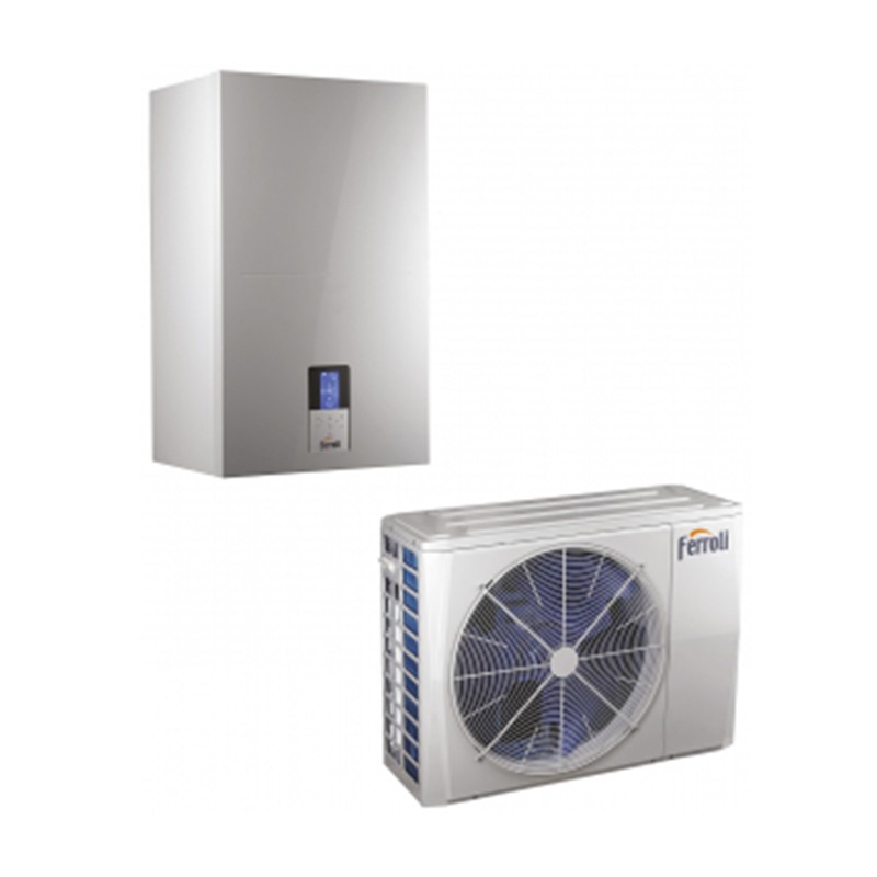 pompa di calore ibrida ferroli 6 kw omnia s 32 hybrid 28c 6 inverter gas r 32 a