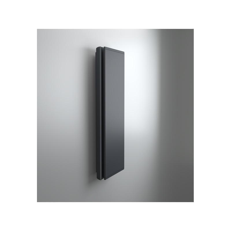 radiatore termosifone elettrico svedese verticale icon 10 radialight termoconvettore top 1000 w nero antracite