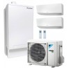 SISTEMA MULTI IBRIDO DAIKIN MULTI HYBRID SYSTEM PER RAFFRESCAMENTO RISCALDAMENTO E PRODUZIONE DI ACS DA 5 KW