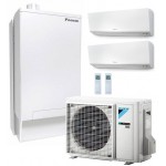 SISTEMA MULTI IBRIDO DAIKIN MULTI HYBRID SYSTEM PER RAFFRESCAMENTO RISCALDAMENTO E PRODUZIONE DI ACS DA 5 KW