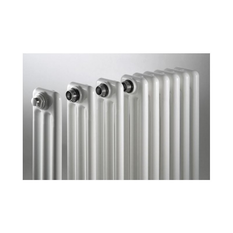ercos comby radiatore a colonna 6 elementi 4 colonne interasse 600 mm termosifone tubolare in acciaio
