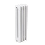 ERCOS COMBY RADIATORE A COLONNA 4 ELEMENTI 4 COLONNE INTERASSE 600 mm TERMOSIFONE TUBOLARE IN ACCIAIO