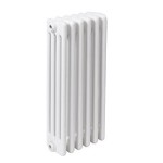 ERCOS COMBY RADIATORE A COLONNA 6 ELEMENTI 4 COLONNE INTERASSE 1435 mm TERMOSIFONE TUBOLARE IN ACCIAIO