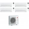 CONDIZIONATORE MITSUBISHI QUADRI SPLIT MSZ-AP 7000+7000+7000+7000 BTU WIFI INVERTER MXZ-4F72VF3 A++