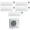 CONDIZIONATORE MITSUBISHI PENTA SPLIT MSZ-AP 7000+7000+7000+7000+7000 BTU WIFI INVERTER MXZ-5F102VF A++