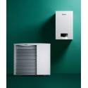 sistema ibrido vaillant 53 con caldaia ecotec plus 30 kw e pompa di calore monoblocco 8 kw arotherm vwl 853