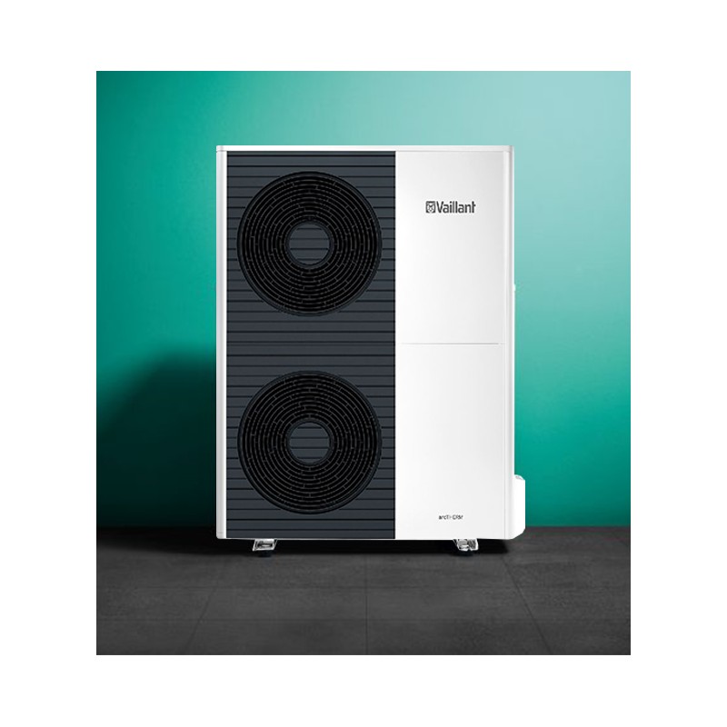 pompa di calore vaillant arotherm plus r 290 chiller 12 kw monofase inverter con acqua calda sanitaria a