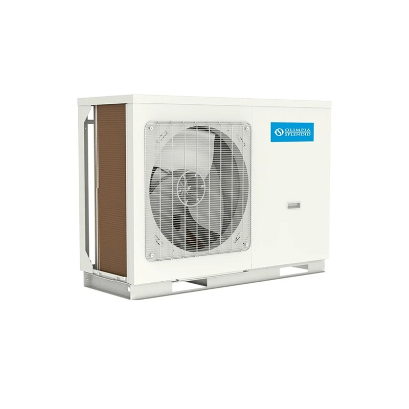 pompa di calore olimpia splendid sherpa monobloc s1 e r 32 chiller 6 kw monofase inverter con modulo idronico a