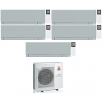 CONDIZIONATORE MITSUBISHI PENTA SPLIT KIRIGAMINE ZEN SILVER 7000+7000+7000+7000+7000 BTU WIFI INVERTER MXZ-5F102VF A++