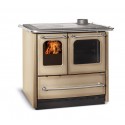 cucina a legna la nordica extraflame sovrana easy evo 20 75 kw colore cappuccino ad aria