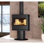 STUFA A LEGNA LA NORDICA EXTRAFLAME JENNIFER EPS 8,0 KW INTERAMENTE IN GHISA SMALTATA AD ARIA