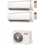 CONDIZIONATORE FERROLI AMBRA M WIFI DUAL SPLIT 9000+9000 BTU UNITA' ESTERNA 14-2