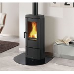 STUFA A LEGNA LA NORDICA EXTRAFLAME CANDY 4.0 6,2 KW INTERAMENTE IN GHISA SMALTATA AD ARIA