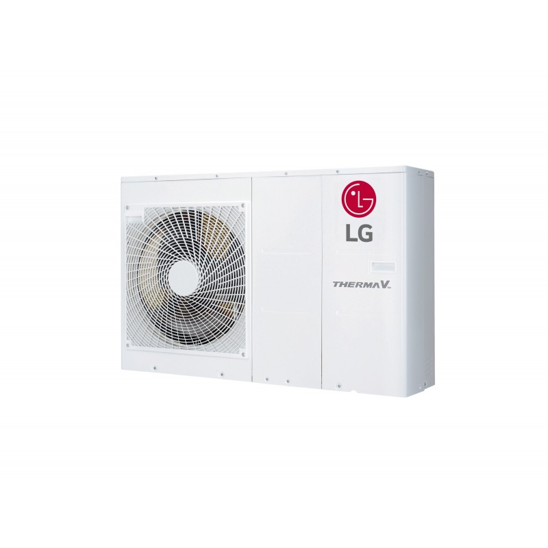 pompa di calore lg therma v 9 kw hm091mu43 mini chiller gas r 32 monofase con modulo idronico a