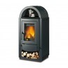 STUFA A LEGNA LA NORDICA EXTRAFLAME NORVEGIA NEW BII 10,6 KW IN GHISA SMALTATA AD ARIA