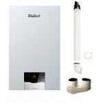 CALDAIA VAILLANT ECOTEC PLUS VMI 26 CS/1-5 26 KW CON BOLLITORE A CONDENSAZIONE CAMERA STAGNA METANO + KIT FUMI OMAGGIO