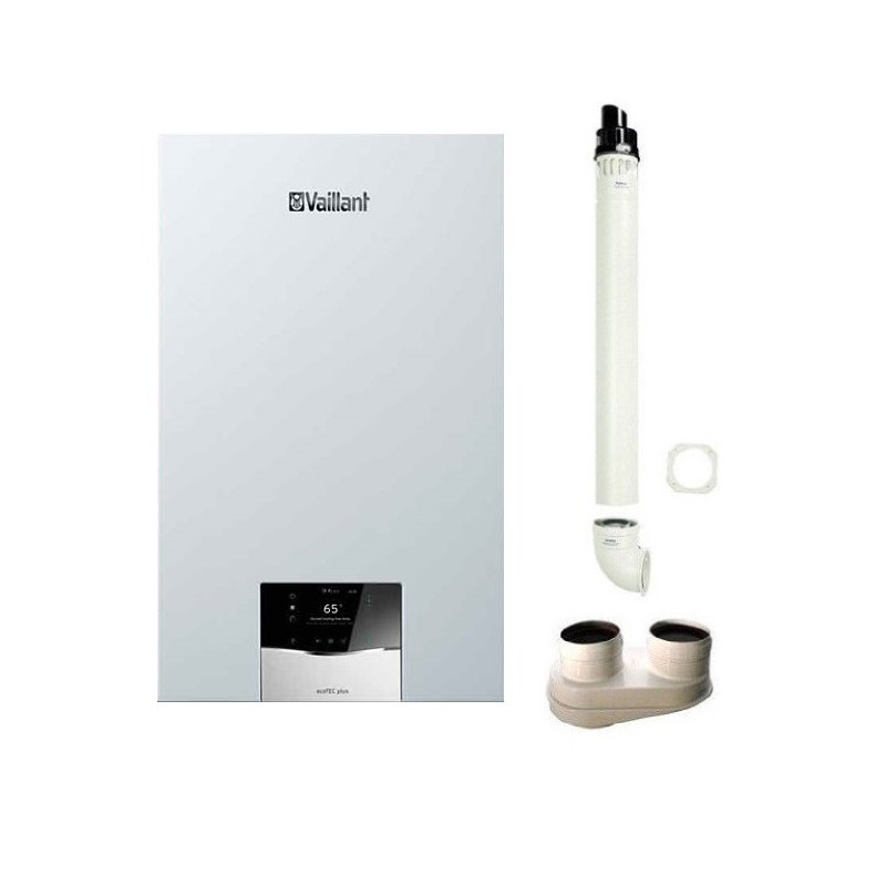 caldaia vaillant ecotec plus vmi 26 cs1 5 26 kw con bollitore a condensazione camera stagna metano kit fumi omaggio